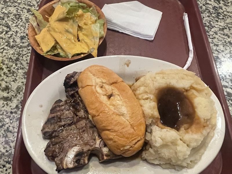 Pee Dee Steak House food